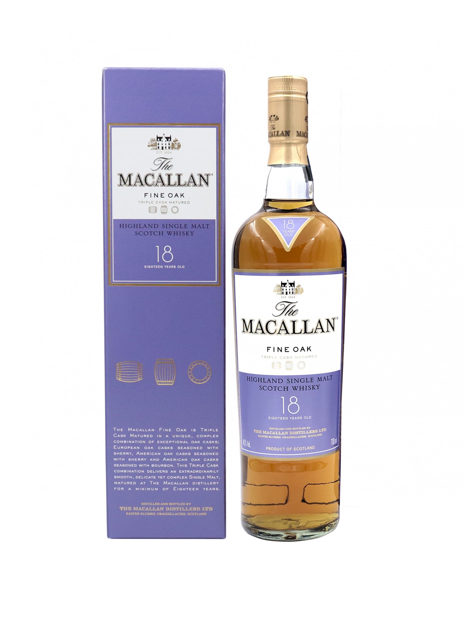 THE MACALLAN 18YRS FINE OAK│700ml