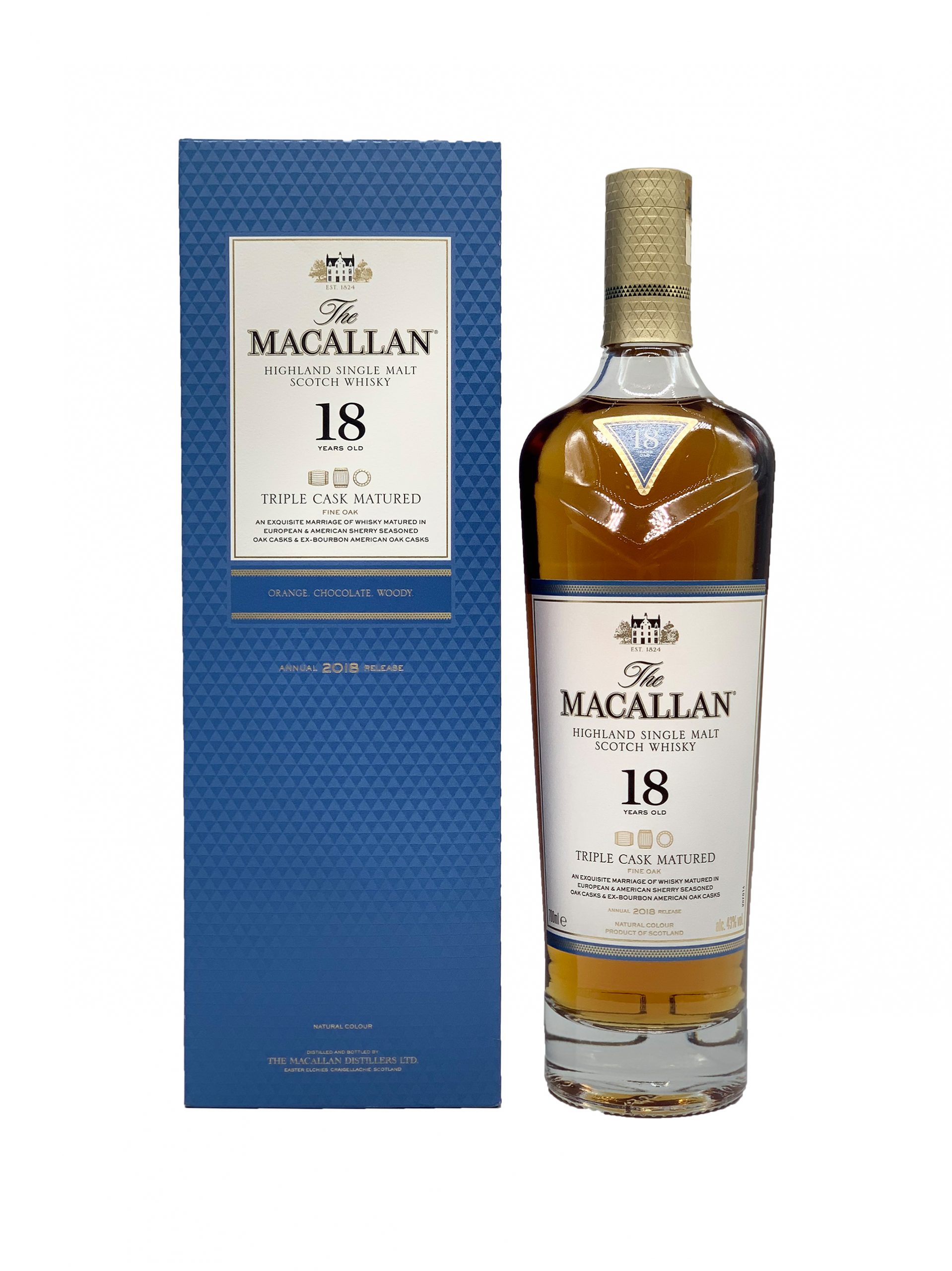 THE MACALLAN 18yrs TRIPLE CASK│700ml