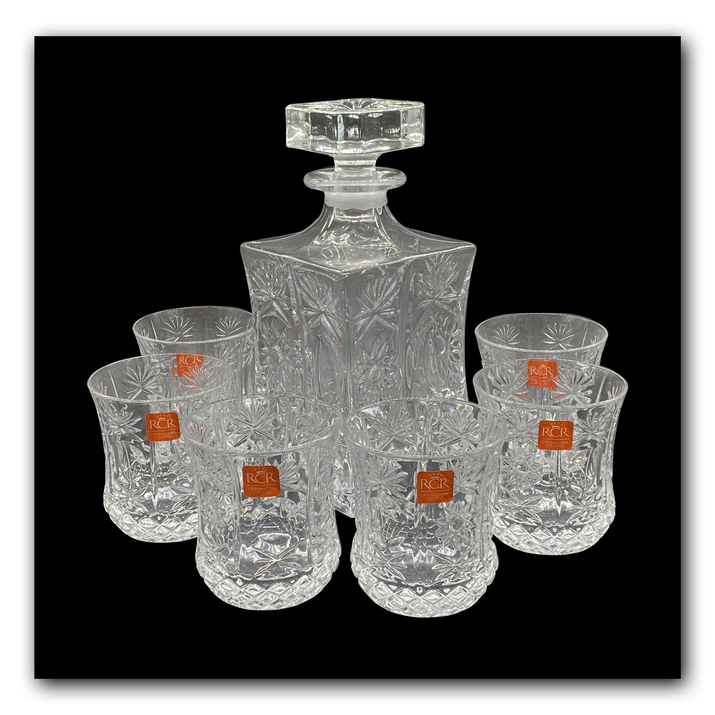 WHISKY DECANTER SET│DESIGN 2