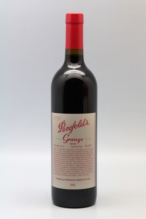 Penfolds Grange Shiraz Bin 95 2010