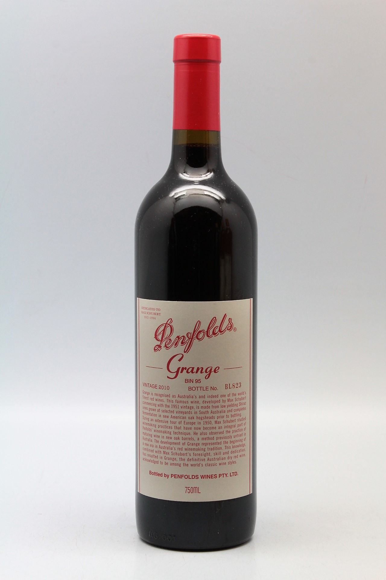 penfolds grange vintage 2010